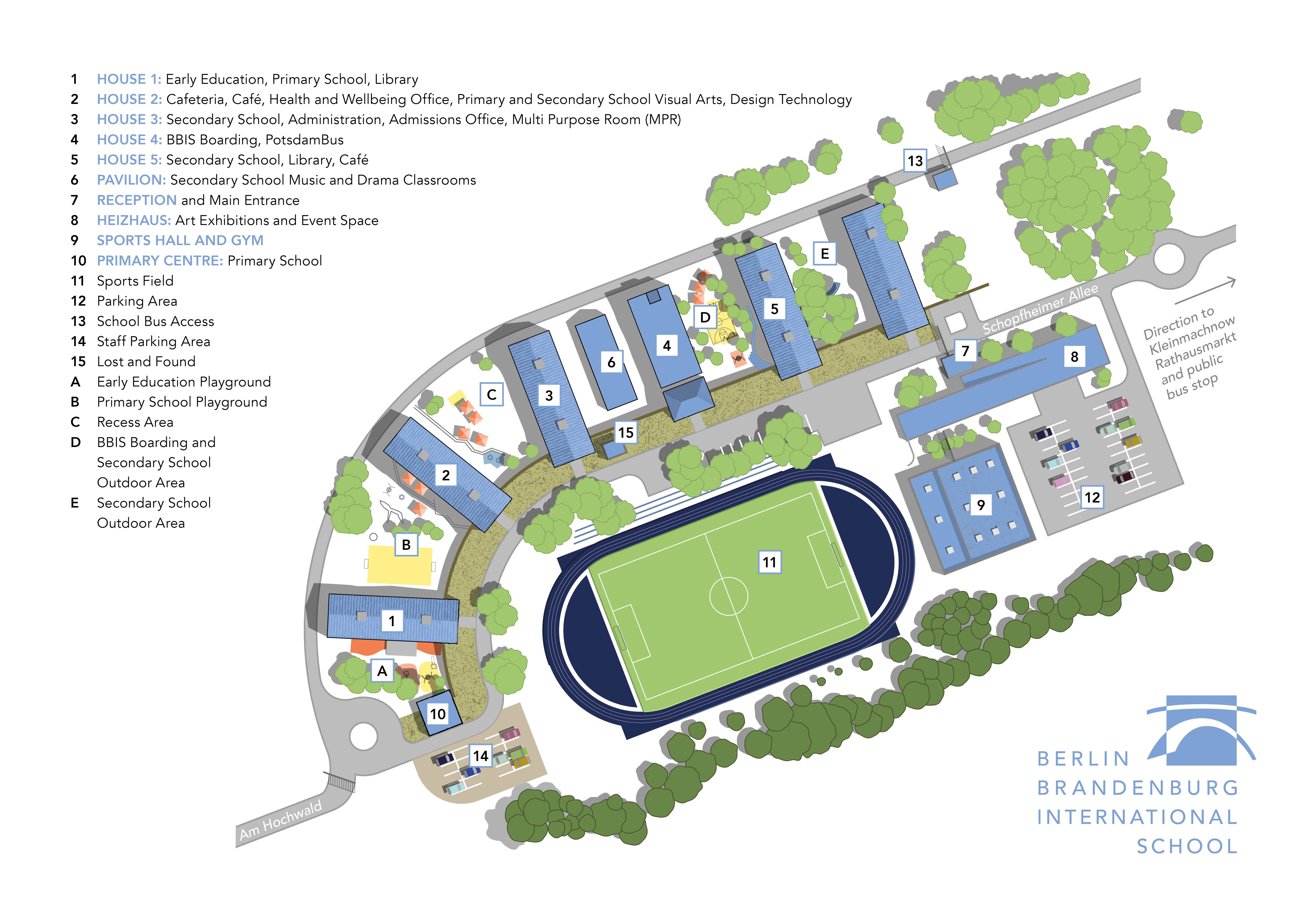 BBIS Campus Map